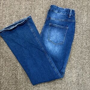 Blue Flare & Wide Leg Jeans